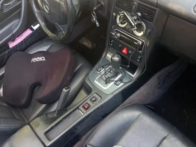 Gebraucht Mercedes SLK200 1999 Silber Cabrio