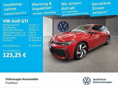 Kings red metallic Gebraucht 2025 VW Golf GTI Limousine | 34.850 € (Guter Preis)