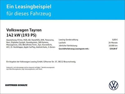 Second-hand VW Tayron R-line 193 CP (141 kW) 2025 Alb SUV