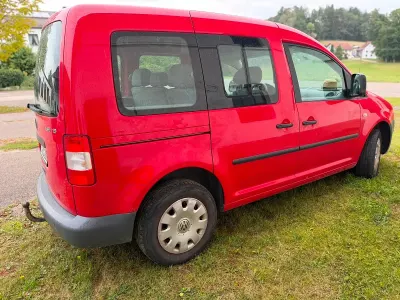 Gebraucht VW Caddy Life 80 PS (58 kW) 2005 Rot Van / Kleinbus