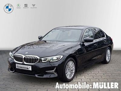 Gebraucht BMW 320 Luxury Line 184 PS (135 kW) 2021 Black sapphire metallic Limousine