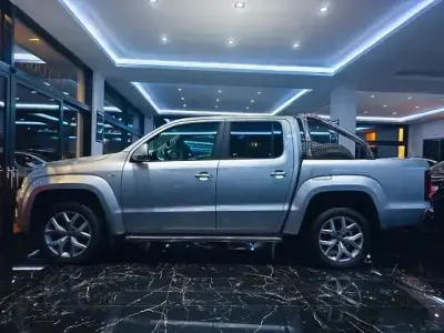 Brugt VW Amarok Highline 224 HK (164 kW) 2016 Sølv Pickup / Ladvogn