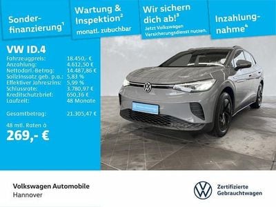 Gebraucht VW ID.4 Pure 108 kW (148 PS) 2021 Grau SUV