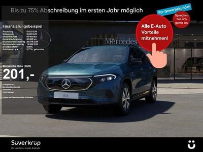 Gebraucht Mercedes EQA250 Progressive 139 kW (190 PS) 2021 Blau denimblau metallic SUV