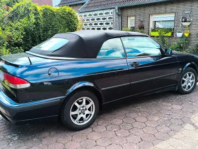 Gebraucht Saab 9-3 Cabriolet 150 PS (110 kW) 2001 Blau Cabrio