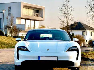 Brugt Porsche Taycan 350 kW (476 HK) 2021 Hvid Sedan