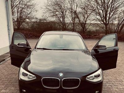Gebraucht BMW 116 Sport Line 136 PS (100 kW) 2013 Schwarz Kleinwagen