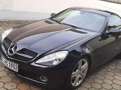 Usata Mercedes SLK200 184 CV (135 kW) 2010 Nero Cabrio