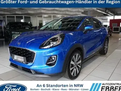 Brugt Ford Puma Titanium X 155 HK (114 kW) 2021 Blå SUV