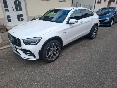 Gebraucht Mercedes GLC43 AMG AMG 390 PS (286 kW) 2020 Weiß Coupé