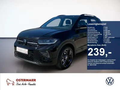 Ny VW T-Cross R-line 116 HK (85 kW) 2026 Sort SUV