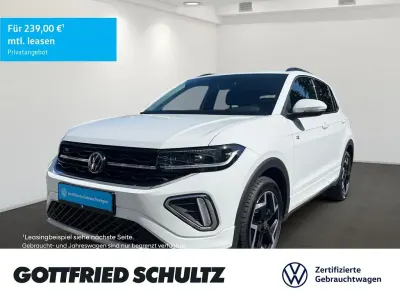 Gebraucht VW T-Cross R-line 116 PS (85 kW) 2025 Weiss SUV
