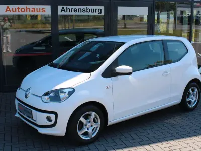 Gebraucht VW up! move up! 60 PS (44 kW) 2015 Weiß Kleinwagen