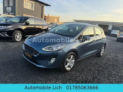 Brugt Ford Fiesta Titanium 125 HK (91 kW) 2021 Blå Hatchback