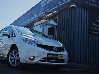 Gebraucht Nissan Note Acenta 80 PS (58 kW) 2013 Weiß Kleinwagen