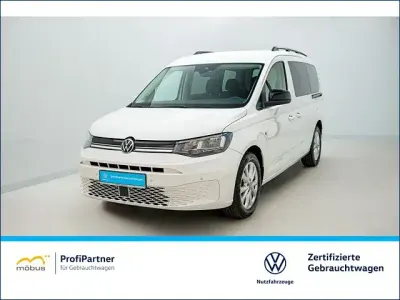 Gebraucht VW Caddy Maxi Life 122 PS (89 kW) 2023 Weiß Van / Kleinbus