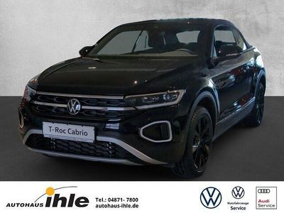 Neu VW T-Roc Cabriolet Style 150 PS (110 kW) 2025 Schwarz Cabrio