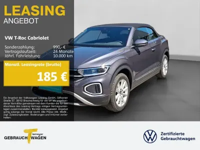 Gebraucht VW T-Roc Cabriolet IQ Drive 150 PS (110 kW) 2025 Grau Cabrio