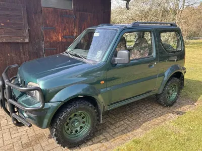 Brugt Suzuki Jimny 82 HK (60 kW) 2003 Grøn SUV