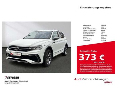 Second-hand VW Tiguan Allspace R-line 200 CP (147 kW) 2022 Alb SUV