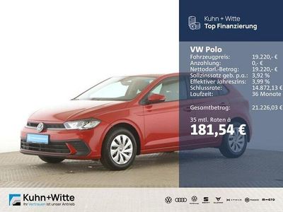 Gebraucht VW Polo Life 95 PS (69 kW) 2025 Rot Limousine