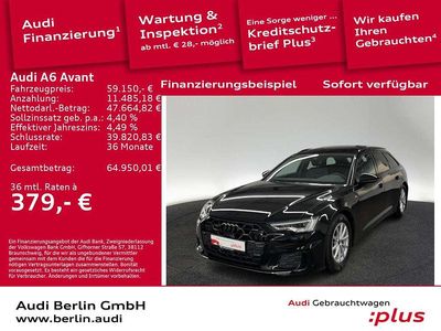 Gebraucht Audi A6 Design 245 PS (180 kW) 2025 Mythosschwarz metallic Kombi
