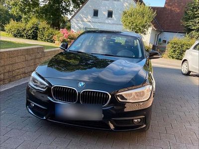 Usata BMW 118 150 CV (110 kW) 2017 Nero Utilitaria