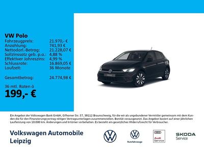Gebraucht VW Polo Goal 95 PS (69 kW) 2025 Schwarz Limousine