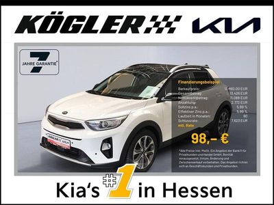 Schneeweissschwarz Gebraucht 2021 Kia Stonic Spirit SUV | 13.860 €