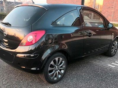 Gebraucht Opel Corsa 82 PS (60 kW) 2010 Schwarz Kleinwagen