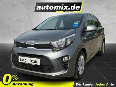 Gebraucht Kia Picanto DREAM-TEAM Edition 67 PS (49 kW) 2022 (m7g) astrograu met. Kleinwagen