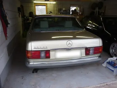 Gebraucht Mercedes 380 1985 Grün Limousine