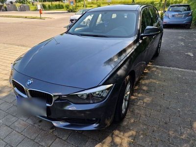 gebraucht BMW 318 d Touring -Mineralgrau Metallic