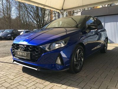 Gebraucht Hyundai i20 Trend 101 PS (74 kW) 2022 Blau Kleinwagen