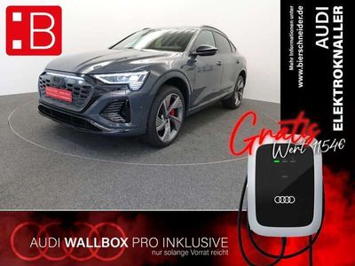 gebraucht Audi Q8 e-tron Sportback 55 quattro edition S line WALLBOX PANO A