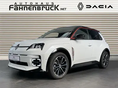 Gebraucht Renault 5 E-Tech Iconic 110 kW (150 PS) 2026 Perlmuttweiß, dach in black p Limousine