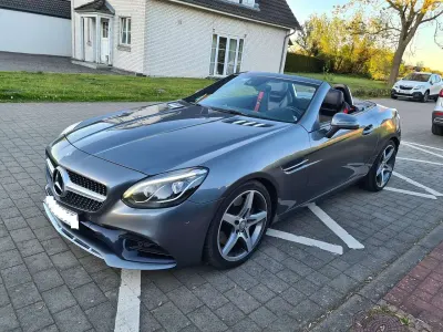 Occasion Mercedes SLC250 AMG line 204 PK (150 kW) 2016 Grijs Cabriolet
