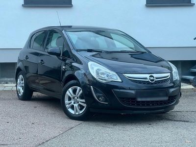 Gebraucht Opel Corsa Satellite 87 PS (63 kW) 2012 Schwarz Kleinwagen
