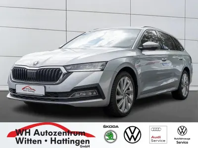 Gebraucht Skoda Octavia Style 204 PS (150 kW) 2021 Brillantsilber metallic Kombi