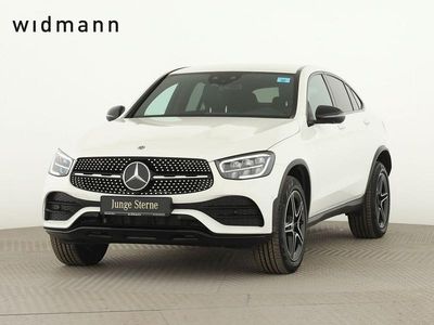 Gebraucht Mercedes GLC300e AMG 306 PS (225 kW) 2021 Unilack polarweiss Coupé