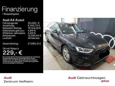Gebraucht Audi A4 S-Line 163 PS (119 kW) 2023 Mythosschwarz metallic Kombi