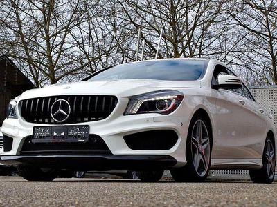 Gebraucht Mercedes CLA200 AMG line 136 PS (100 kW) 2015 Calcitweiss  unilack Limousine