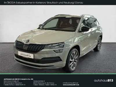 Gebraucht Skoda Karoq SportLine 190 PS (139 kW) 2021 Stahlgrau SUV