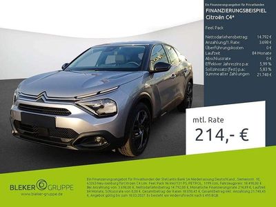 Gebraucht Citroën C4 Feel 131 PS (96 kW) 2023 Lack grau artense/typ aussenverkleidung metalliclackierung SUV