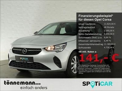 Silber Gebraucht 2022 Opel Corsa Edition Kleinwagen | 11.824 € (Guter Preis)