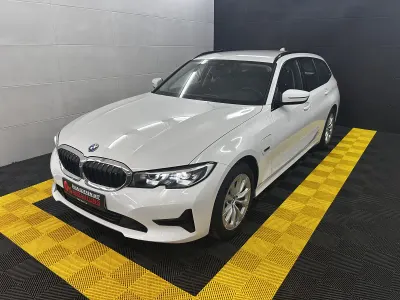 Gebraucht BMW 320e Sport Line 204 PS (150 kW) 2021 Weiß Kombi