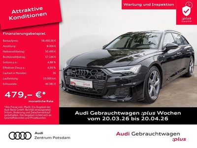 Gebraucht Audi A6 S-Line 286 PS (210 kW) 2025 Mythosschwarz metallic Kombi