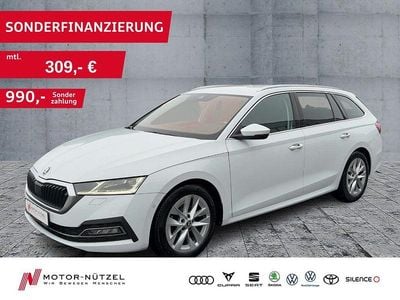Moonweiss metallic Gebraucht 2022 Skoda Octavia Style Kombi | 24.930 € (Fairer Preis)