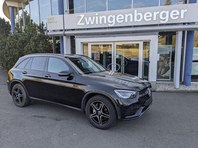 Gebraucht Mercedes GLC300 AMG line 245 PS (180 kW) 2020 Obsidianschwarz  metalliclack SUV