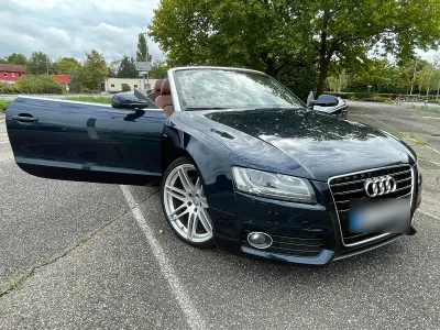 Gebraucht Audi A5 Cabriolet 190 PS (139 kW) 2009 Blau Cabrio